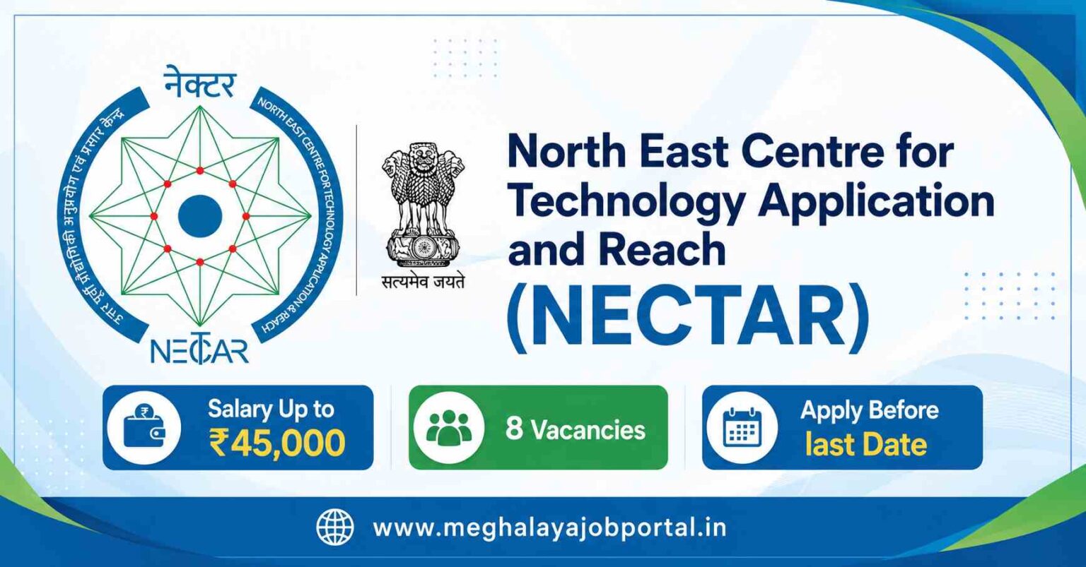 NECTAR Recruitment 2026 Apply for Assistant, Project Officer, Finance ...