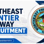 Northeast Frontier Railway Recruitment 2026 blog banner featuring the Northeast Frontier Railway logo with a modern blue official design and Meghalaya Job Portal branding.
