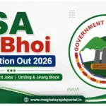 SSA Ri-Bhoi Notification Out 2026 – School Accountant Jobs in Umling and Jirang Block, Meghalaya