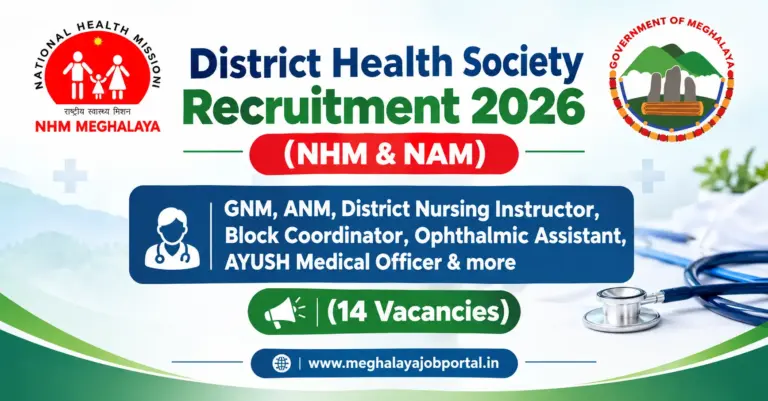 District Health Society Recruitment 2026