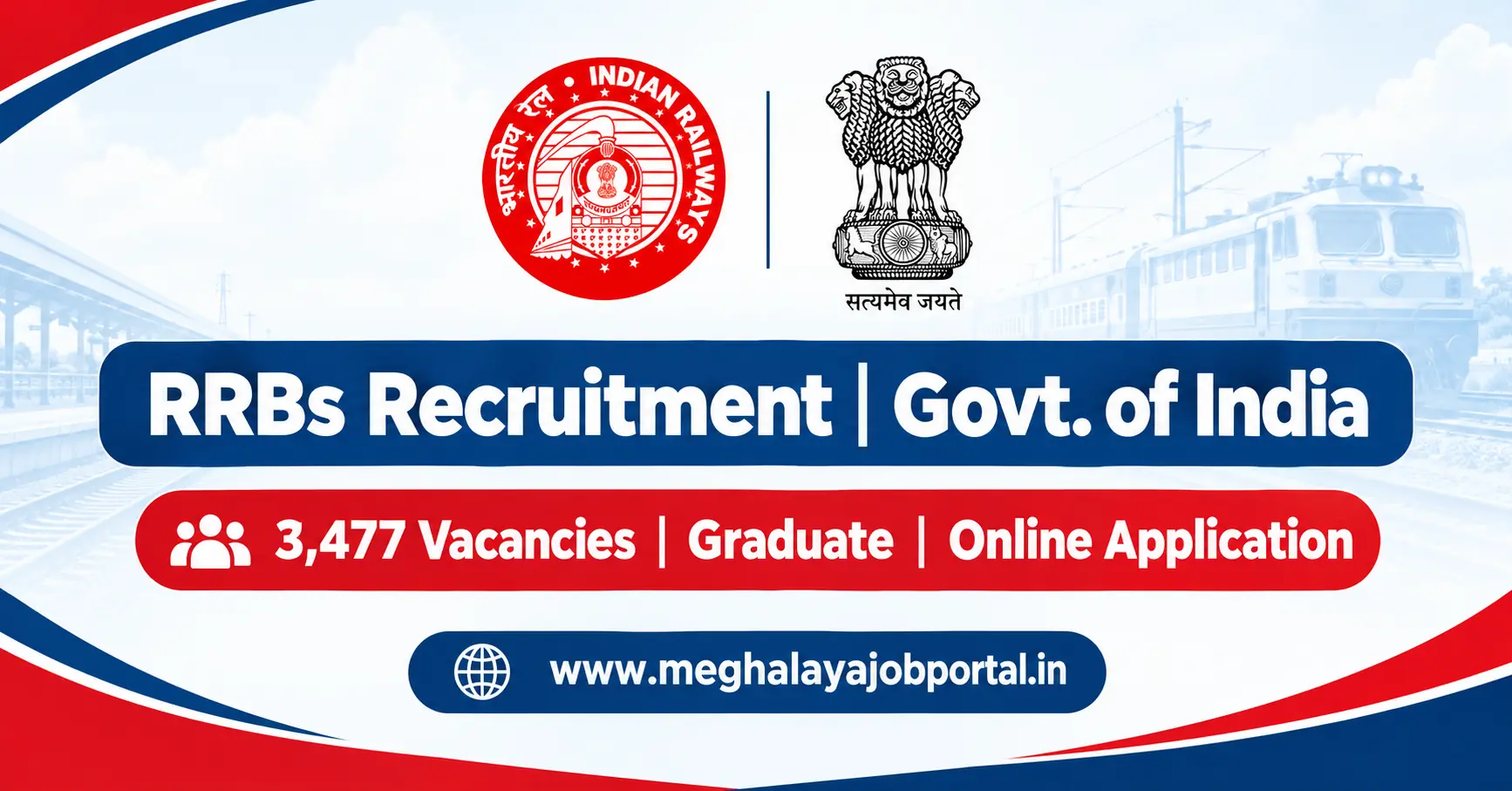RRBs Recruitment 2026 for 3,477 Graduate Vacancies | Apply Online