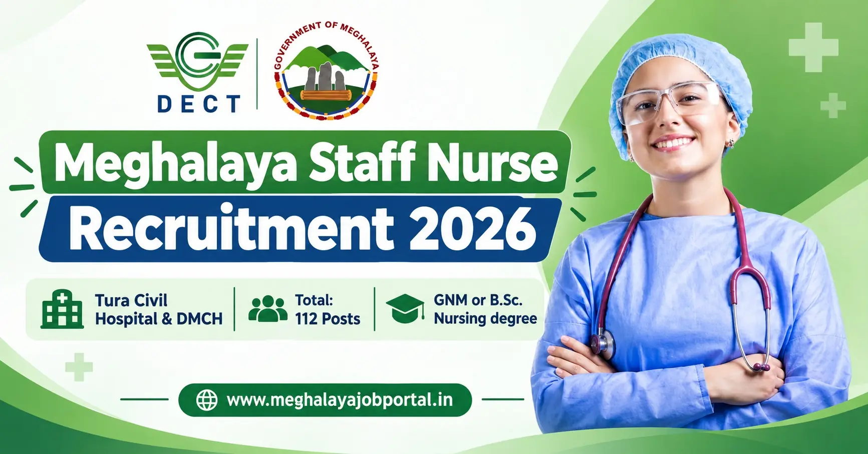 Meghalaya Staff Nurse Recruitment 2026