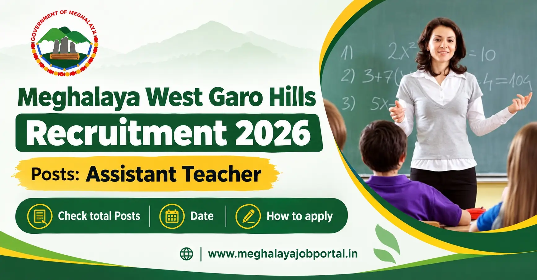 Meghalaya West Garo Hills Recruitment 2026