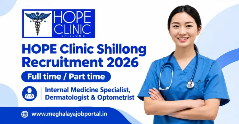 HOPE Clinic Shillong Recruitment