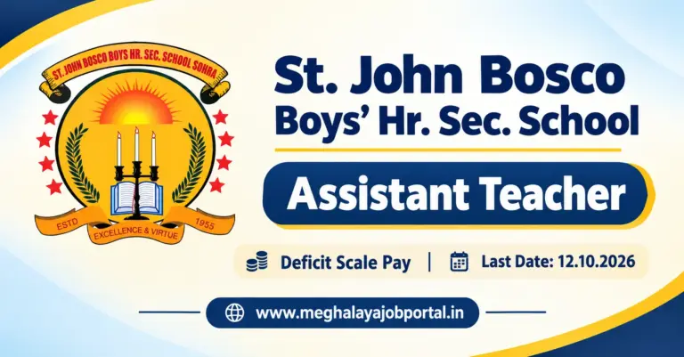 St John Bosco Boys Higher Secondary School Jobs
