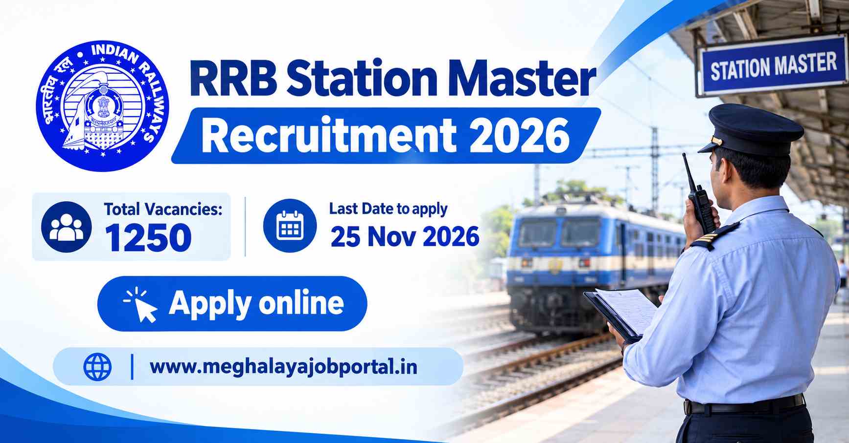 RRB Station Master Recruitment 2026