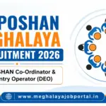 PM Poshan Meghalaya Recruitment 2026