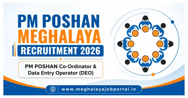 PM Poshan Meghalaya Recruitment 2026