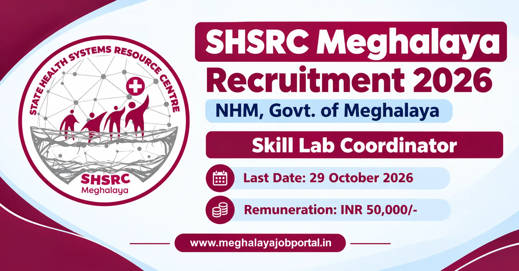SHSRC Meghalaya Recruitment 2026 banner 2