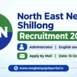 East Network Shillong Recruitment 2026