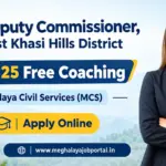 Meghalaya Super 25 Free Coaching 2026